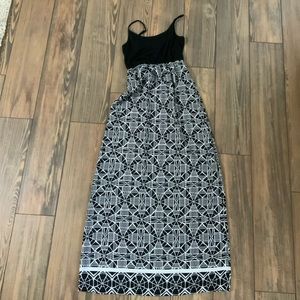 Maxi spaghetti strap dress